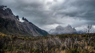 Cloud Mountain Nature Rock 5K wallpaper