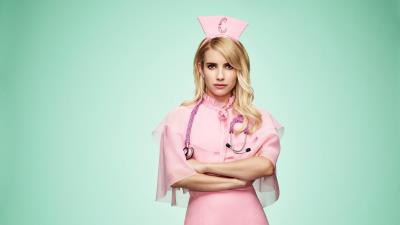 Emma roberts as chanel oberlin scream queens 5k wallpaper