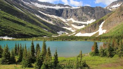 Glacier National Park Canada 5K wallpaper