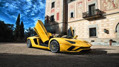 Lamborghini aventador 5k hd wallpaper