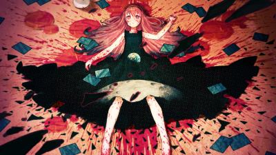 Megurine luka anime girl 5k wallpaper