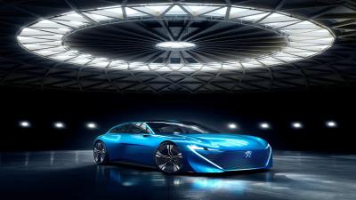 Peugeot instinct concept 2017 5k qhd wallpaper