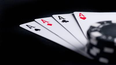 Poker chips and cards qhd wallpaper