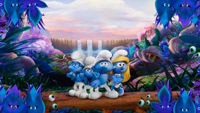 Smurfs the lost village 5k wallpaper
