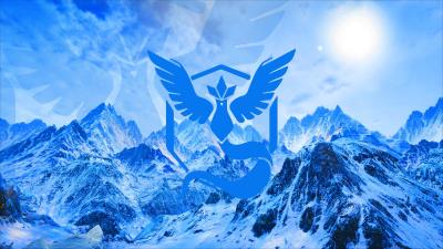 Team mystic pokemo go 5k wide wallpaper
