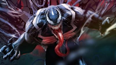 Venom Artwork 5K wallpaper