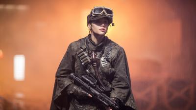 felicity jones rogue one a star wars story 5k wallpaper