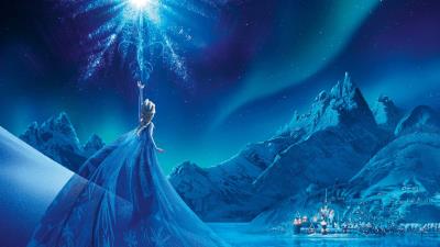 frozen elsa snow queen palace wallpaper