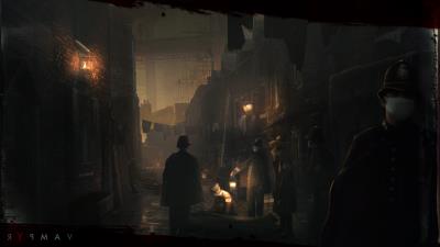 2017 vampyr video game wallpaper