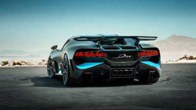 2018 bugatti divo rear oy wallpaper