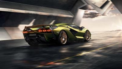 2019 4k lamborghini sian p1 wallpaper