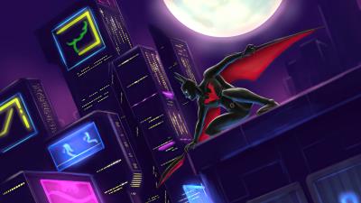 4k batman beyond 2020 ev wallpaper
