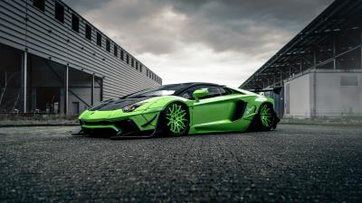 4k lamborghini huracan liberty walk hp wallpaper
