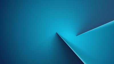 Abstract blue line 4k wallpaper