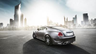 Ares design rolls royce wraith rear wallpaper