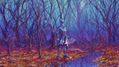 Armor knight fantasy ns wallpaper