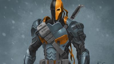 Art new deathstroke wallpaper