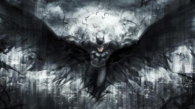 Art the dark knight wallpaper