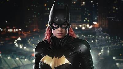 Bat girl in dark night 4k wallpaper