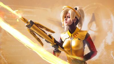 amazing mercy overwatch 4k sn wallpaper