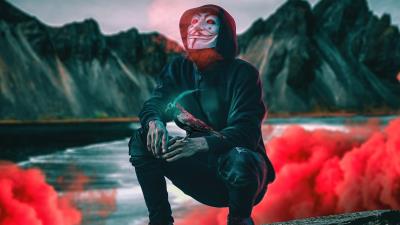 anonymus raven master 4k yg wallpaper