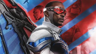 anthony mackie falcon and the winter soldier 4k sm wallpaper