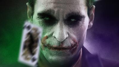 artwork joker joaquin phoenix 4k dx wallpaper