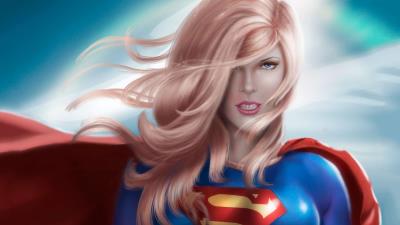 artwork supergirl cb wallpaper
