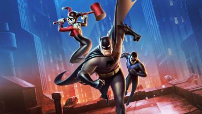 Batman and harley quinn4k wallpaper