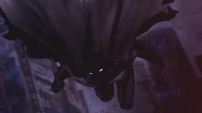 Batman darkness behind wallpaper