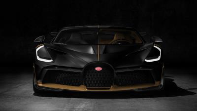 Black and brown bugatti divo 58 wallpaper