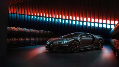 Black bugatti chiron 2020 7i wallpaper