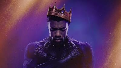 Black panther rest in power 4k ny wallpaper