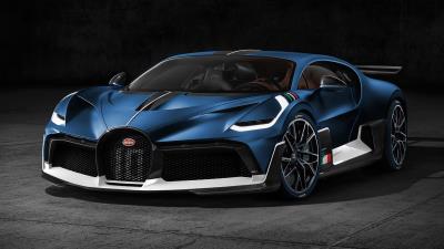 Bugatti divo coral blue 2018 wallpaper