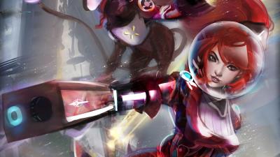 Cosmic crossair 4k wallpaper