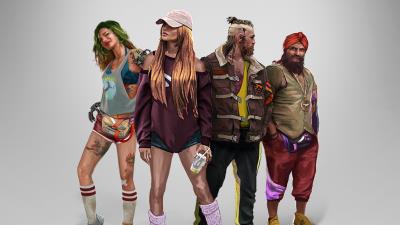 Cyberpunk 2077 entropism characters wallpaper