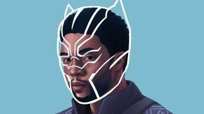 black panther t challa 2018 fan artwork nb wallpaper