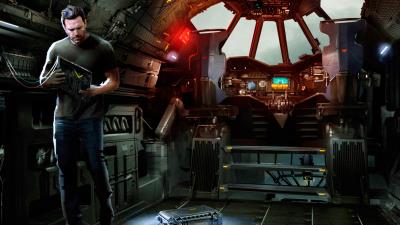 bruce wayne making flying fox artwork v3 wallpaper