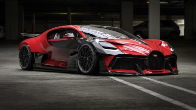 bugatti divo red performance ac wallpaper