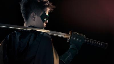 cameron judd as damian wayne in red hood the fan series 2018 4k 7n wallpaper