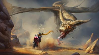 chase by cobra 4k jr wallpaper