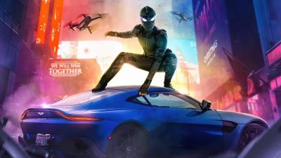 chasing spiderman 4k 9s wallpaper