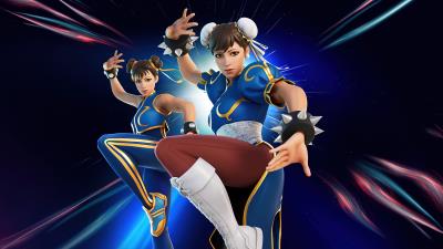 chun li street fighter fortnite 2021 4k 8j wallpaper