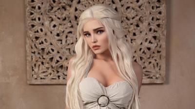 cosplay daenerys targayen ui wallpaper