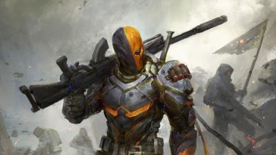 Deathstroke artwork wallpaper