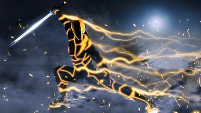 Deathstroke speedster artwork wallpaper