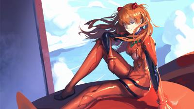 Fanart of asuka wallpaper