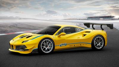 Ferrari 488 challenge 2017 wallpaper