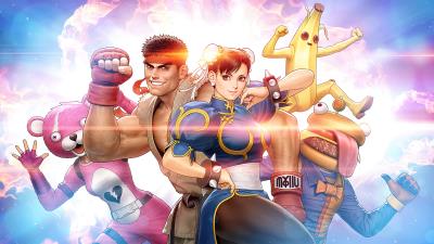 Fortnite ryu chun li street fighter 2021 wallpaper