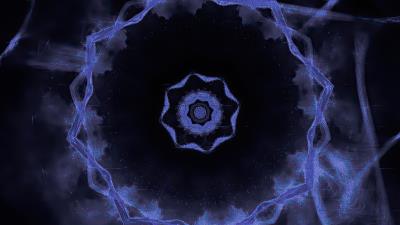 Glitch abstract shape 4k wallpaper